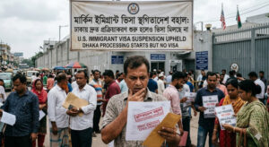 মার্কিন ইমিগ্রান্ট ভিসা স্থগিতাদেশ বহাল: ঢাকায় দ্রুত প্রক্রিয়াকরণ শুরু হলেও ভিসা মিলছে না