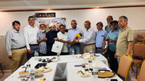 নিউইয়র্কে কানাডা প্রবাসী লায়েক চৌধুরীর সঙ্গে মতবিনিময়