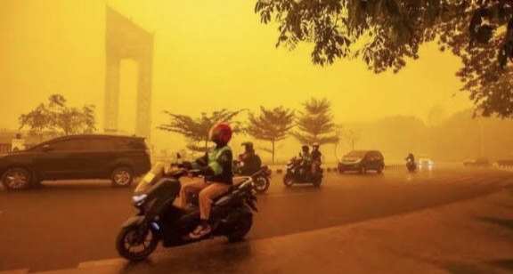 ইন্দোনেশিয়ায় দাবানলের ধোঁয়ায় শ্বাসতন্ত্রের সংক্রমণে আক্রান্ত ৩ লাখ ৩৩ হাজার মানুষ