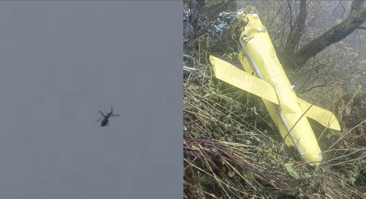 উত্তরাখণ্ডে পাহাড়ে হেলিকপ্টার বিধ্বস্ত, নিহত ৬